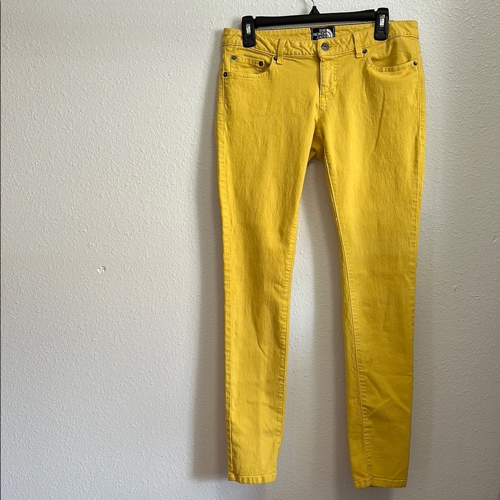 The North Face Yellow Women's Skinny Jeans Size 6